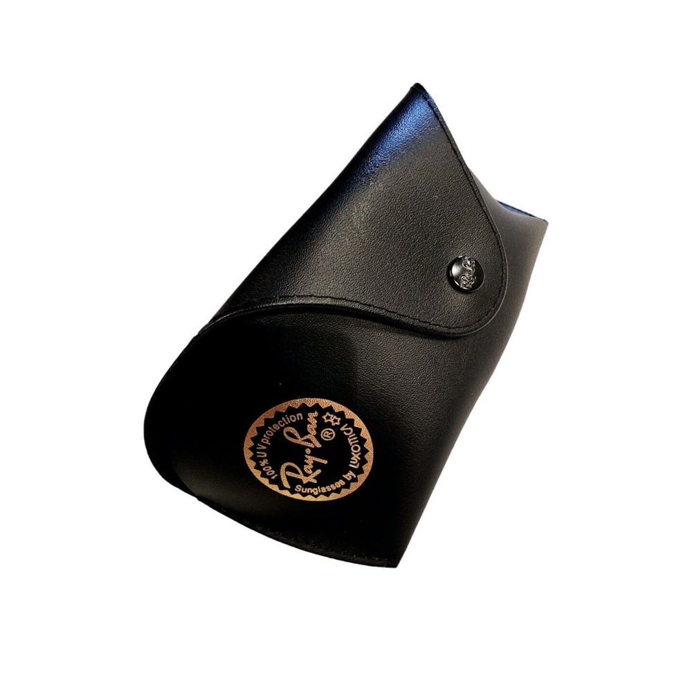Ray Ban new leather case only - black